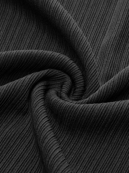 Metal Detaylı Pileli Bluz