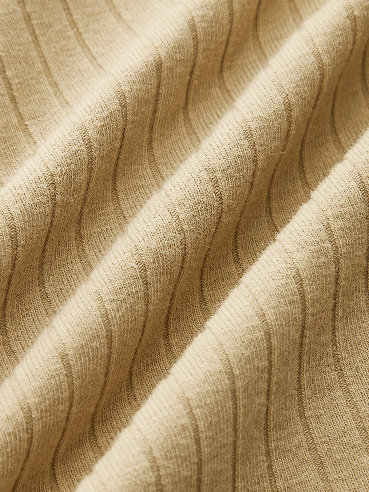 Fitilli Bükümlü Ön Uzun Kollu Örme Bluz