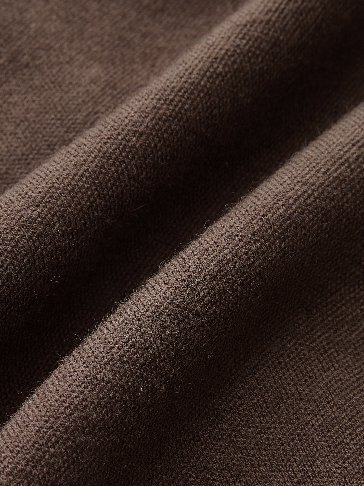 Koyun Budu Kollu, Kalp Düğmeli Yün Karışımlı Hırka