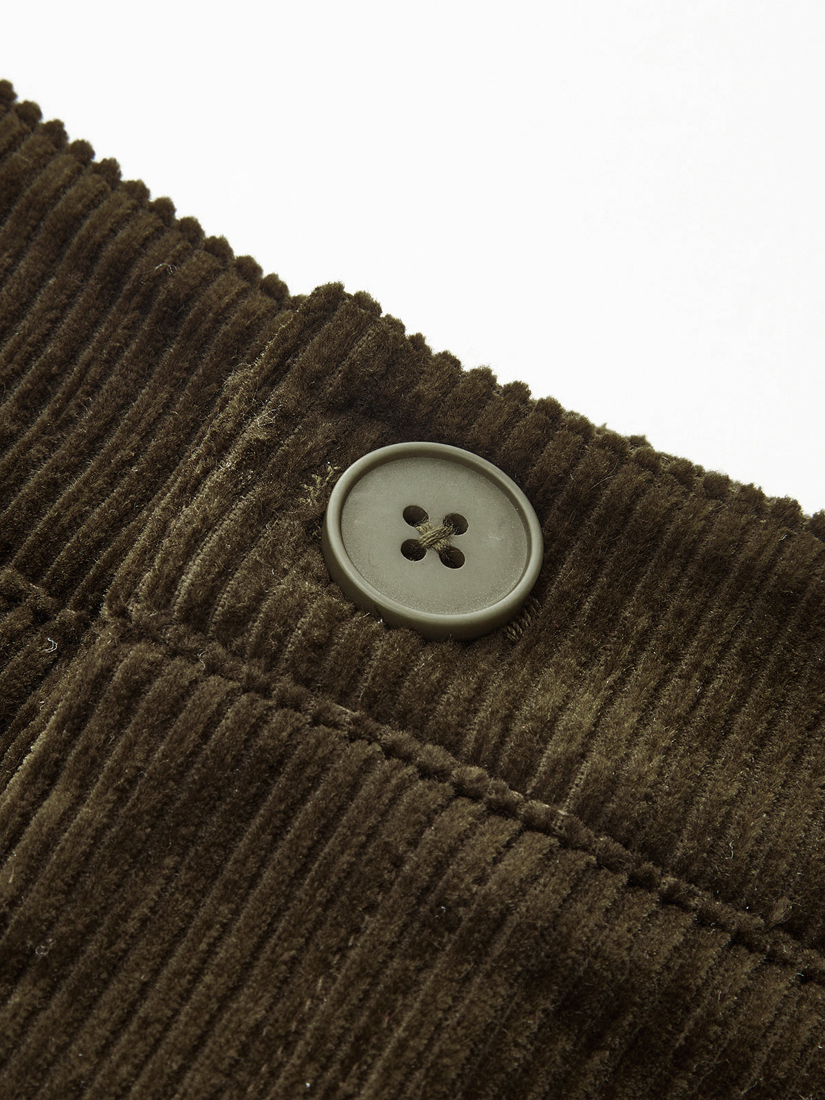 Kadife Kavisli Paçalı Pantolon