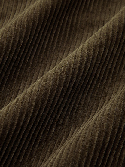 Kadife Kavisli Paçalı Pantolon